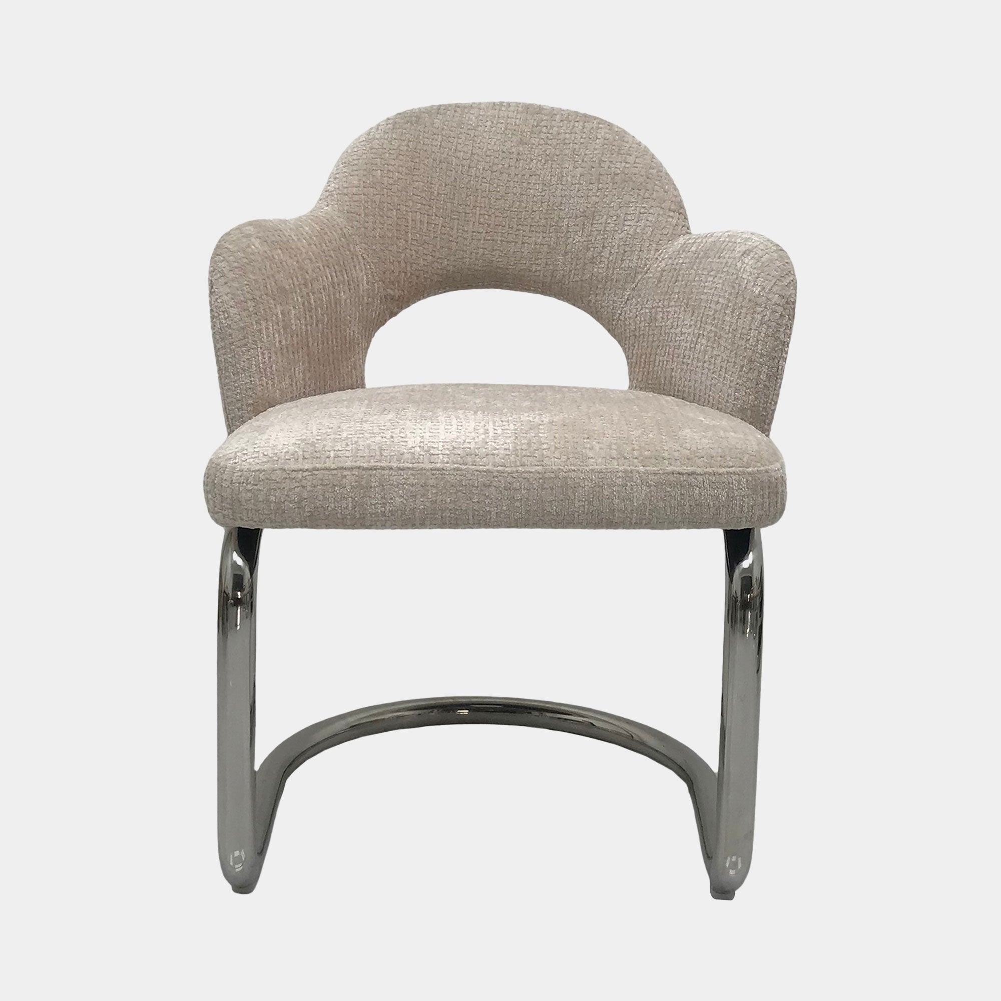 Galaxy - Cantilever Dining Armchair, Fabric