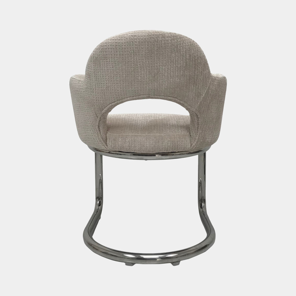 Galaxy - Cantilever Dining Armchair, Fabric