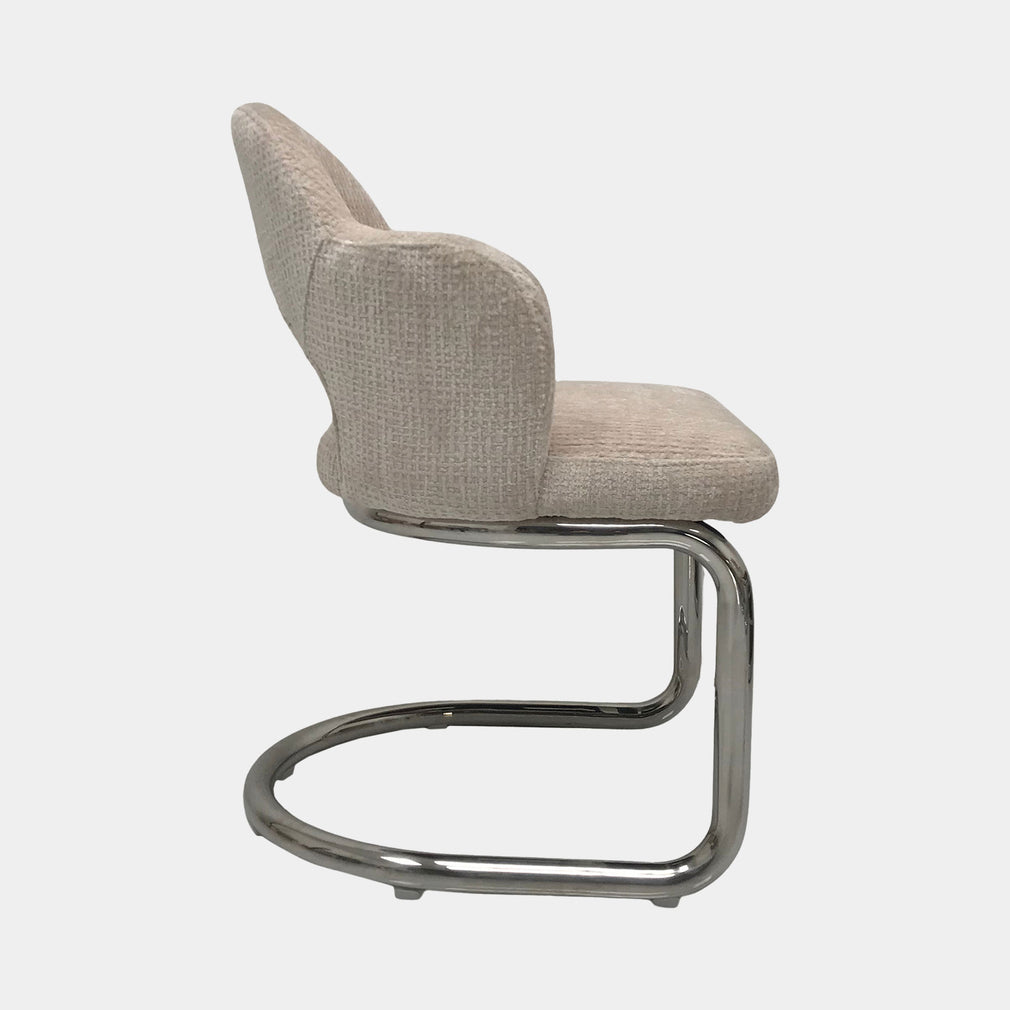 Galaxy - Cantilever Dining Armchair, Fabric