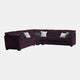 Infinity - Large Corner Group Sofa, Fabric Dolce Amethsyt