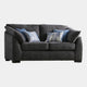 Infinity - 3 Seat Sofa, Fabric Dolce Onyx