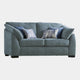 Infinity - 3 Seat Sofa, Fabric Dolce Prussian