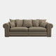 Bardot - Extra Large Pillow Back Sofa, Fabric Dusk Latte