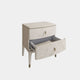 Dynasty Stone - 2 Drawer Bedside Table