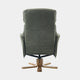 Cortina - Swivel Chair With Footstool, Fabric