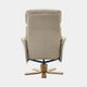Cortina - Swivel Chair With Footstool, Leather