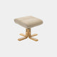 Cortina - Swivel Chair With Footstool, Leather
