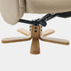 Cortina - Swivel Chair With Footstool, Leather