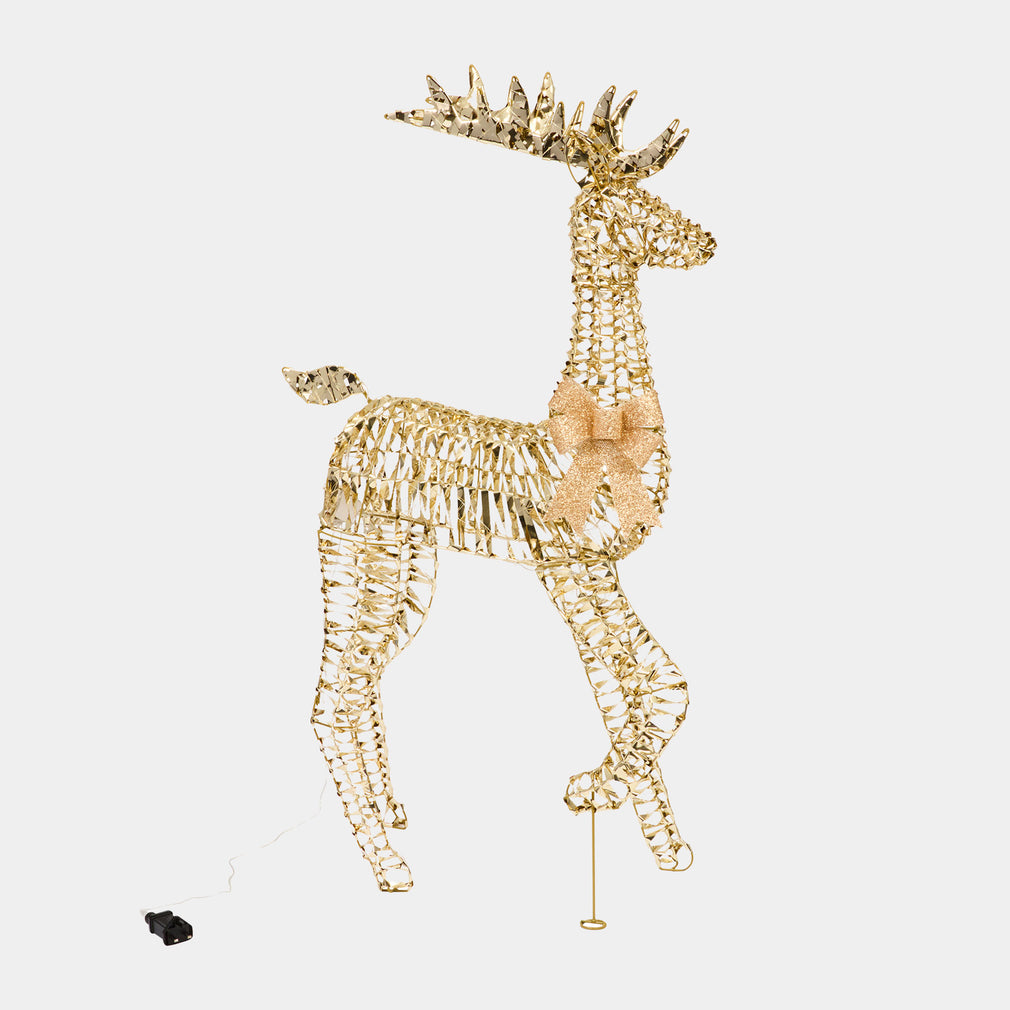 Starbright LED Outdoor Christmas Stag - Illuminated Garden Reindeer Decoration