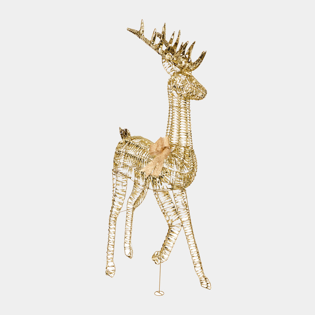 Starbright LED Outdoor Christmas Stag - Illuminated Garden Reindeer Decoration