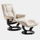 Stressless Mayfair - Chair & Stool With Classic Base, Leather