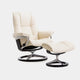 Stressless Mayfair - Chair & Stool With Signature Base, Leather