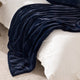 Empress Navy - Faux Fur Throw 140x200cm
