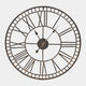Skeleton Metal - Wall Clock, Grey