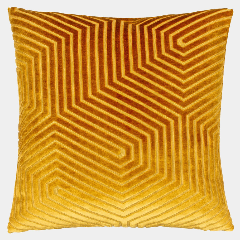 Evoke Velvet - Gold Cushion 45x45cm