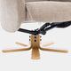 Cortina - Swivel Chair With Footstool, Fabric