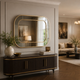 Halo Gold - Wall Mirror, Rectangular
