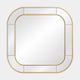Halo Gold - Wall Mirror, Rectangular