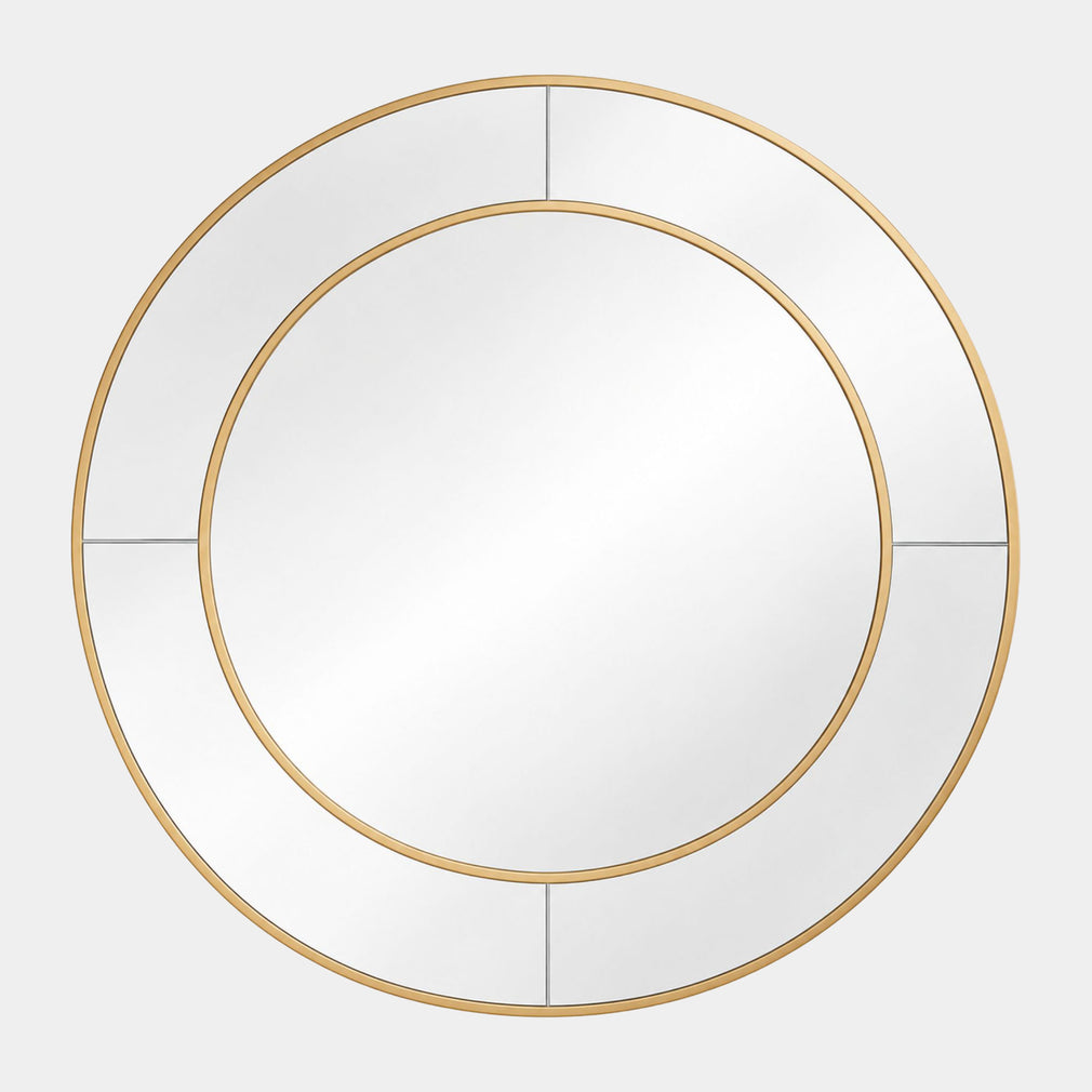 Halo Gold - Wall Mirror, Round