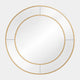 Halo Gold - Wall Mirror, Round