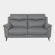 Columbia - 2.5 Seat Power Recliner Sofa With USB, Leather Elephant