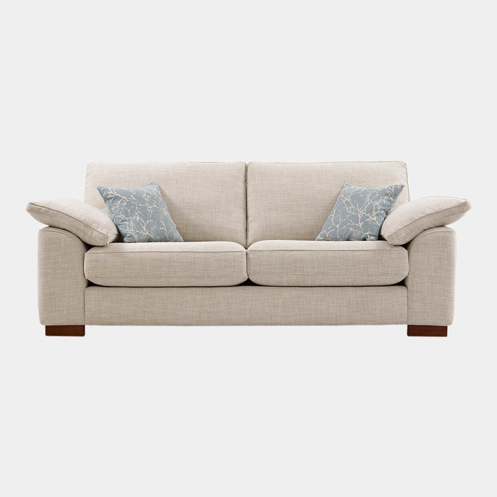 Lewis - 3 Seat Sofa, Fabric Eliana Frost