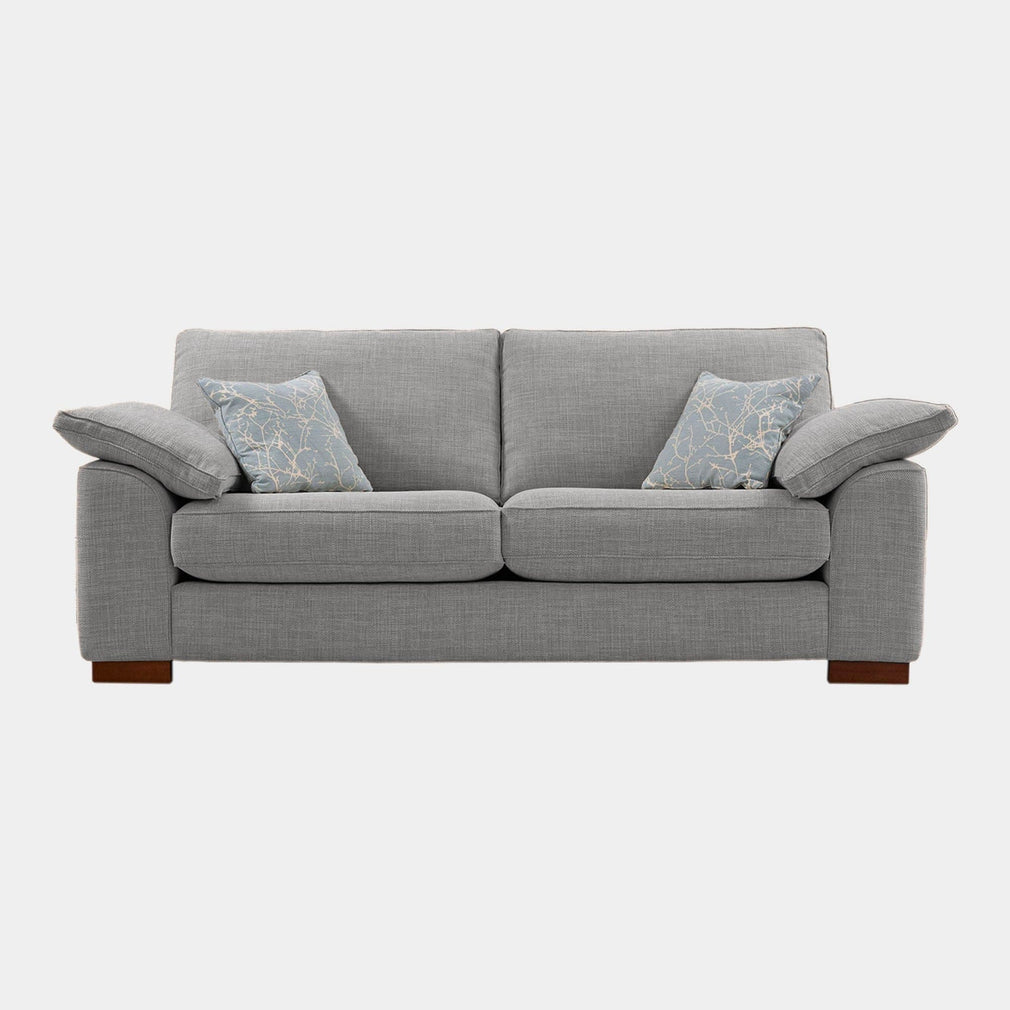 Lewis - 3 Seat Sofa, Fabric Eliana Pigeon