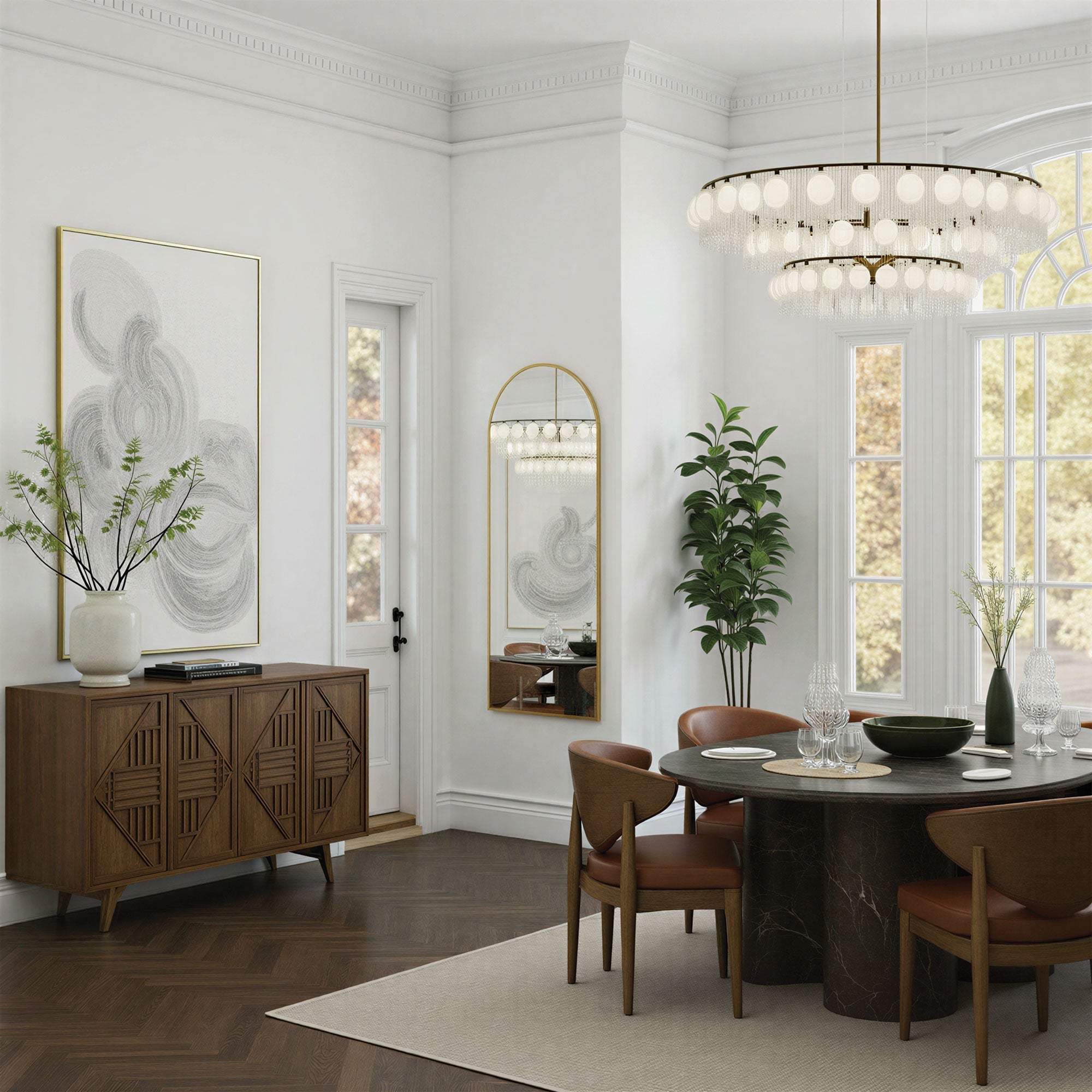 Livorno Gold - Full Length Mirror