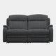 Parker Knoll Boston - Large 2 Seat Power Recliner Sofa, Fabric Euphoria Charcoal