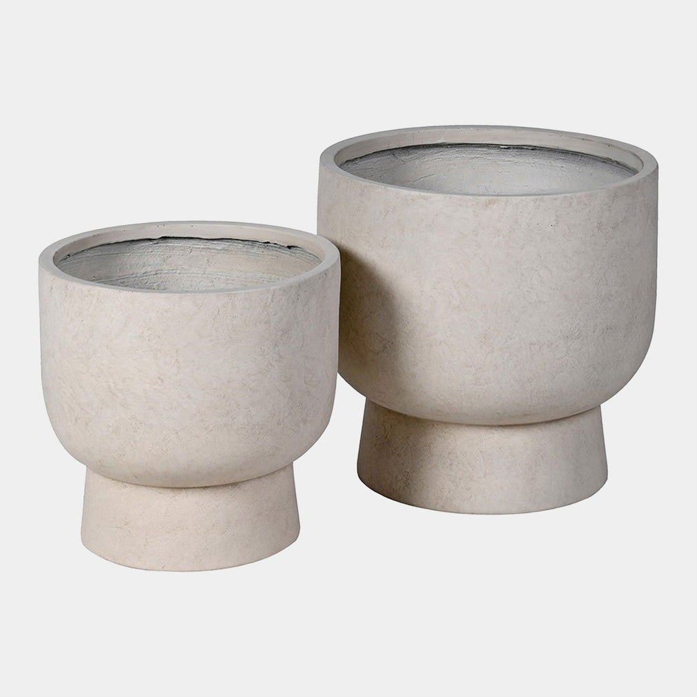 Opal - Ceramic Planters, Set of 2