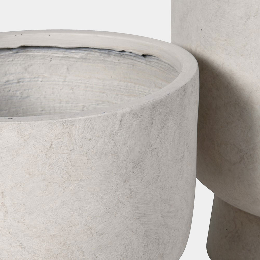 Opal - Ceramic Planters, Set of 2