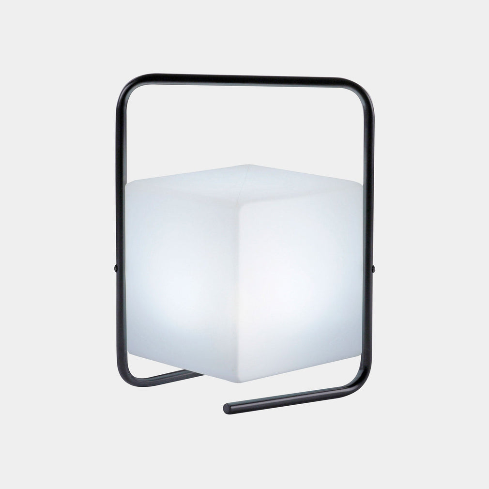 Moxton Black & White - Outdoor Lantern Lamp