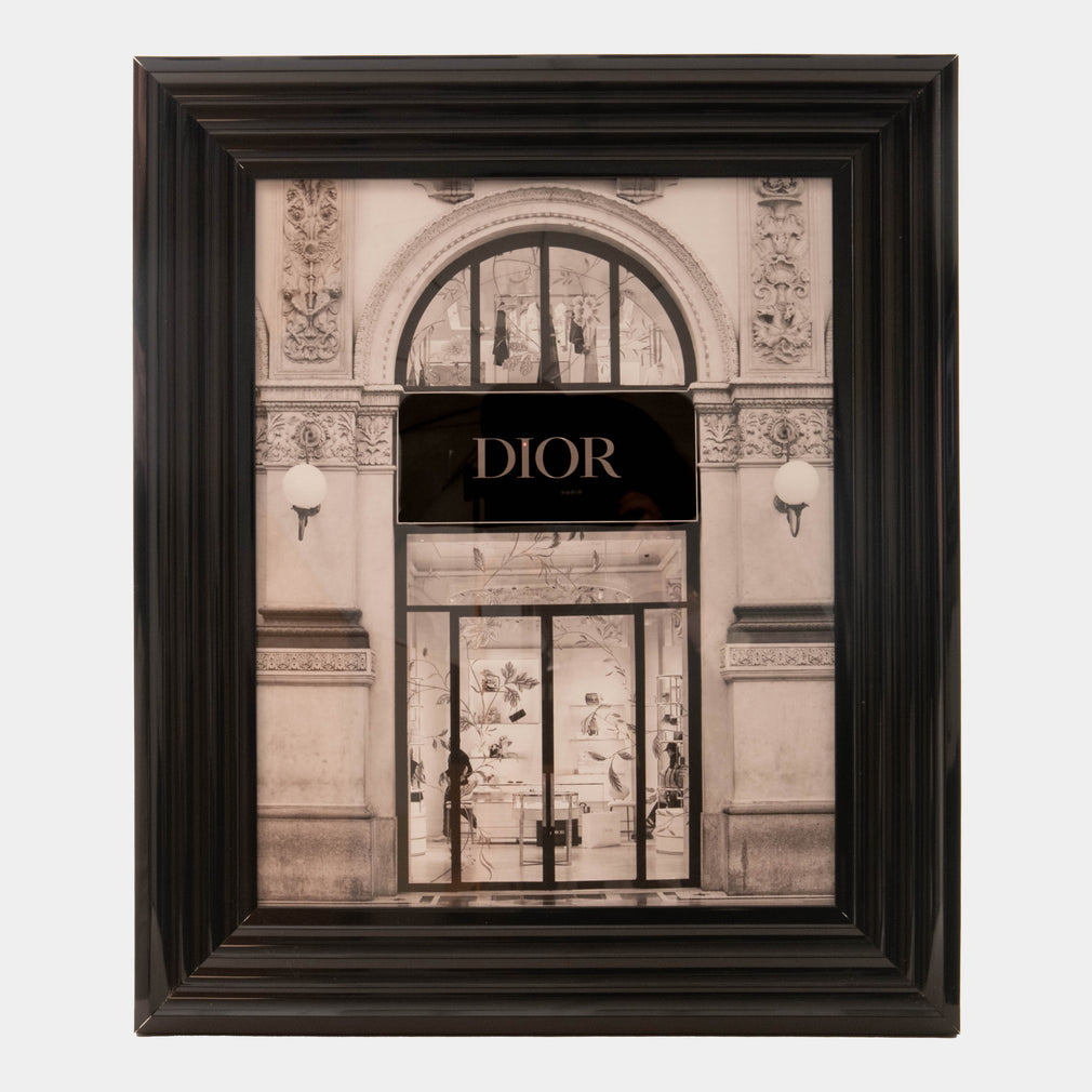 Designer Store Entrance Paris - Framed Wall Art