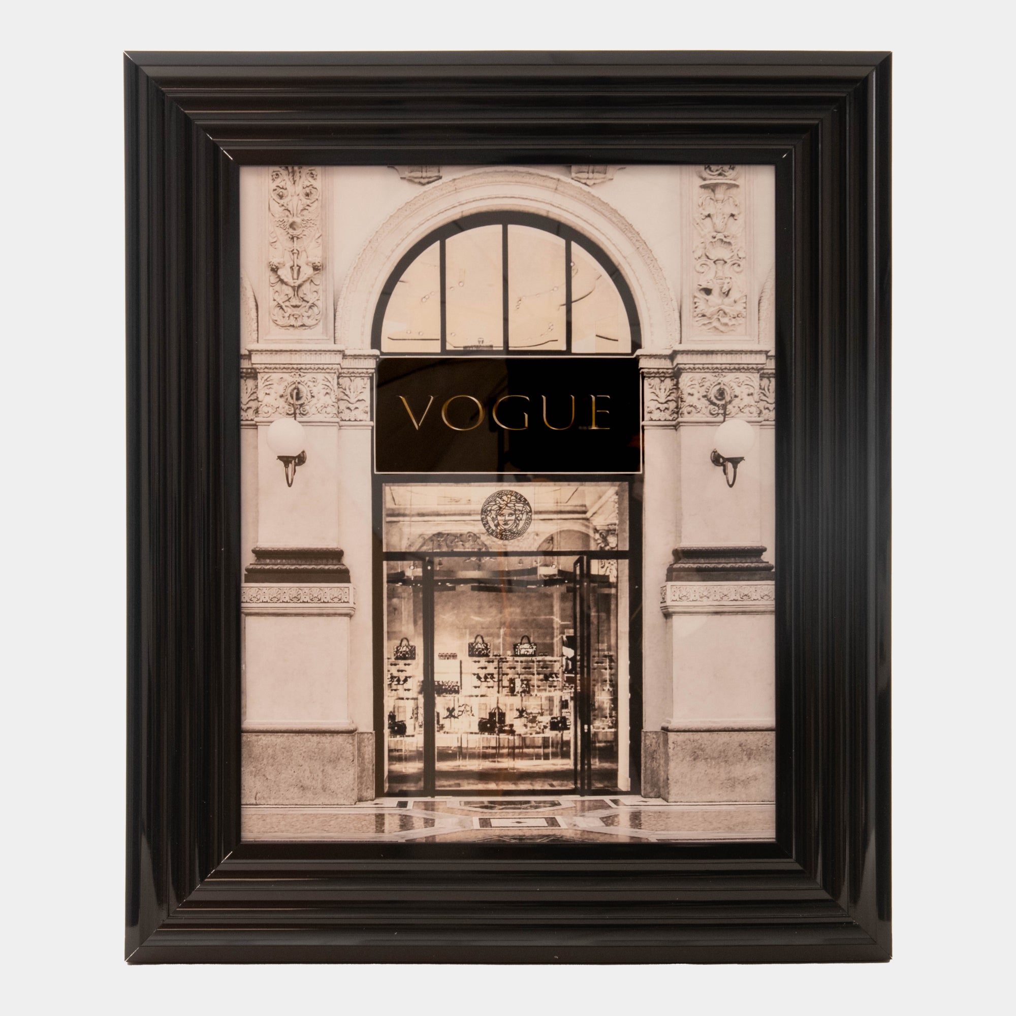 Designer Store Entrance London - Framed Wall Art