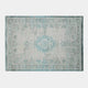 World Medallion - Cotton Rug 8259 Jade Oyster