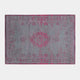 World Medallion - Cotton Rug 8261 Pink Flash