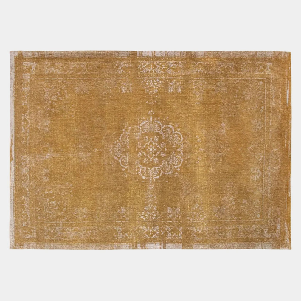 World Medallion - Cotton Rug Spring Moss 9145
