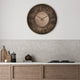 Florentine Orb - Wall Clock, Brown