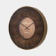 Florentine Orb - Wall Clock, Brown