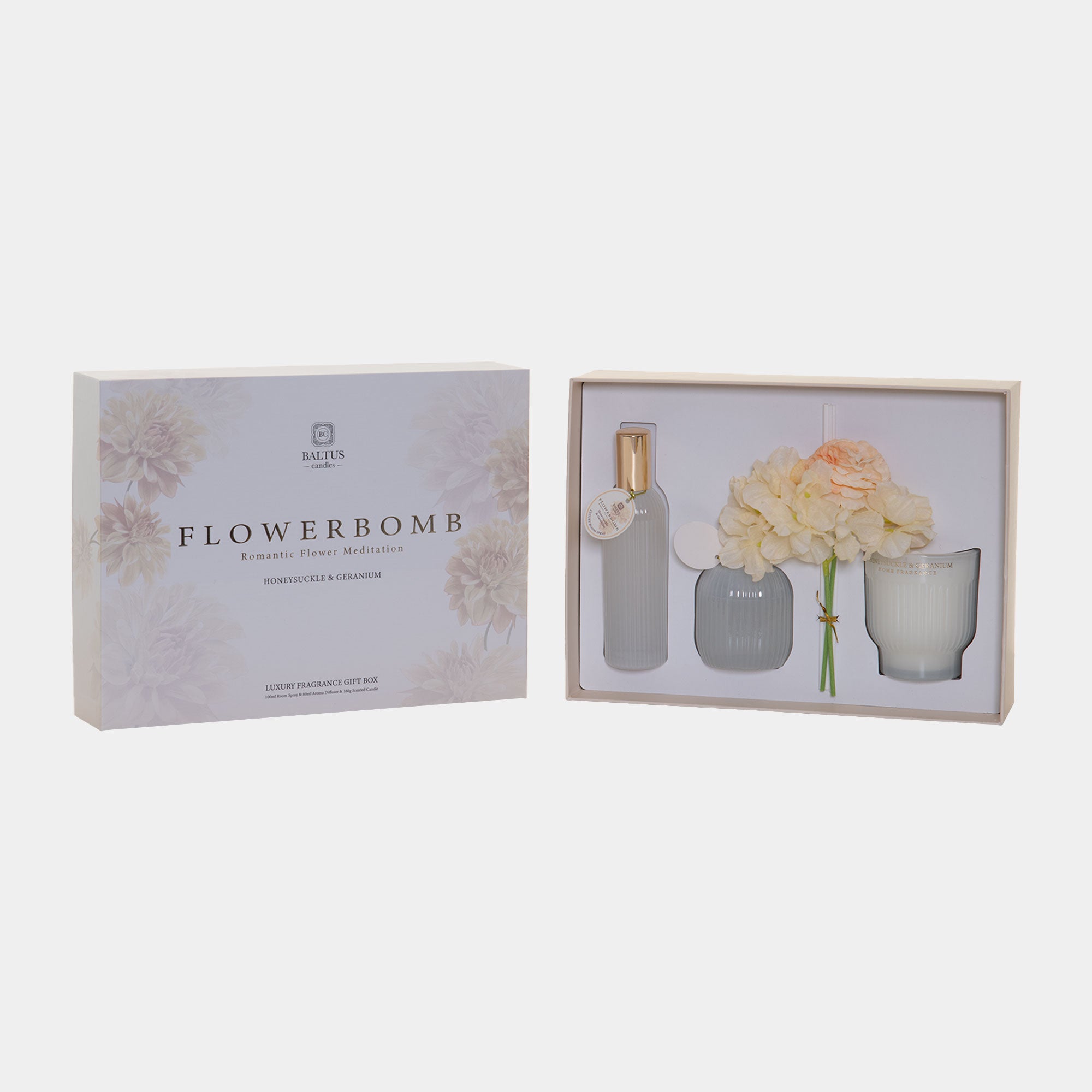 Flowerbomb - Honeysuckle & Geranium Fragrance Gift Set