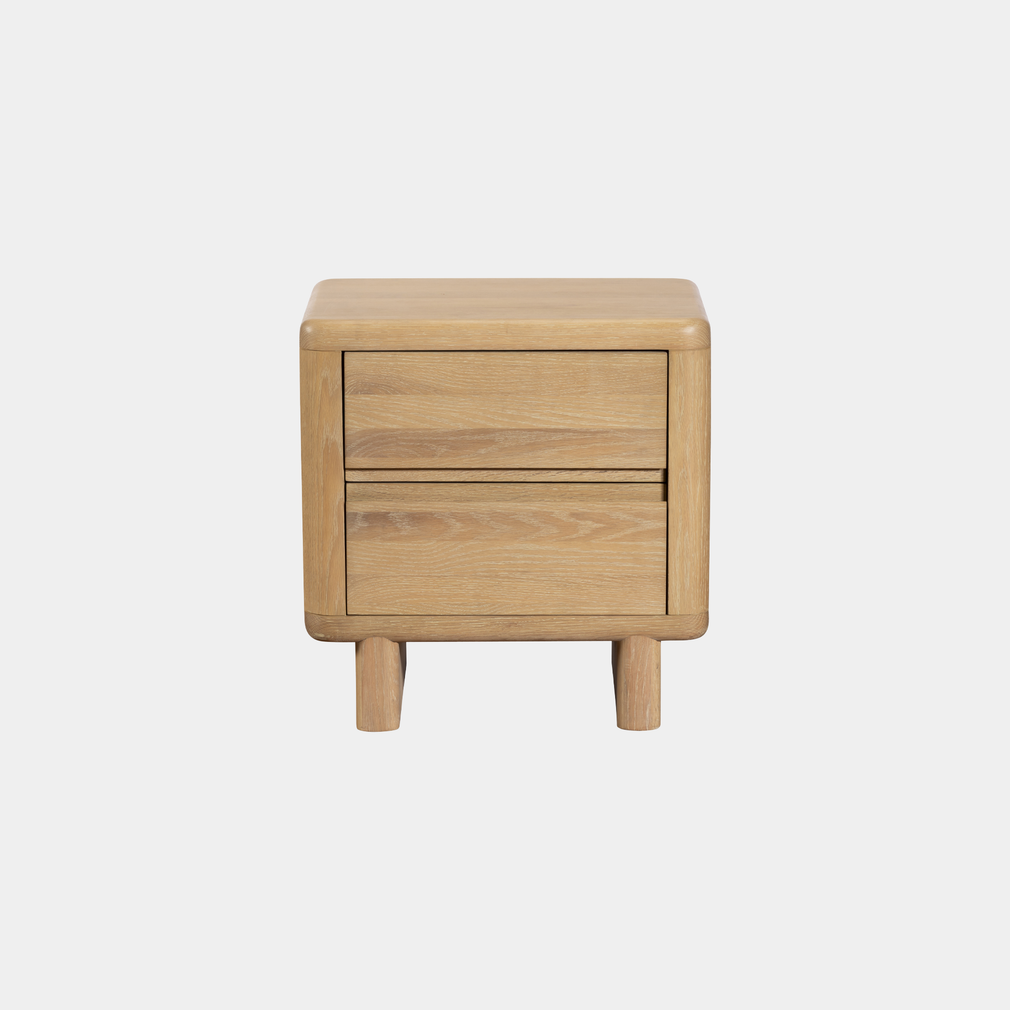 Robyn - 2 Drawer Bedside Table