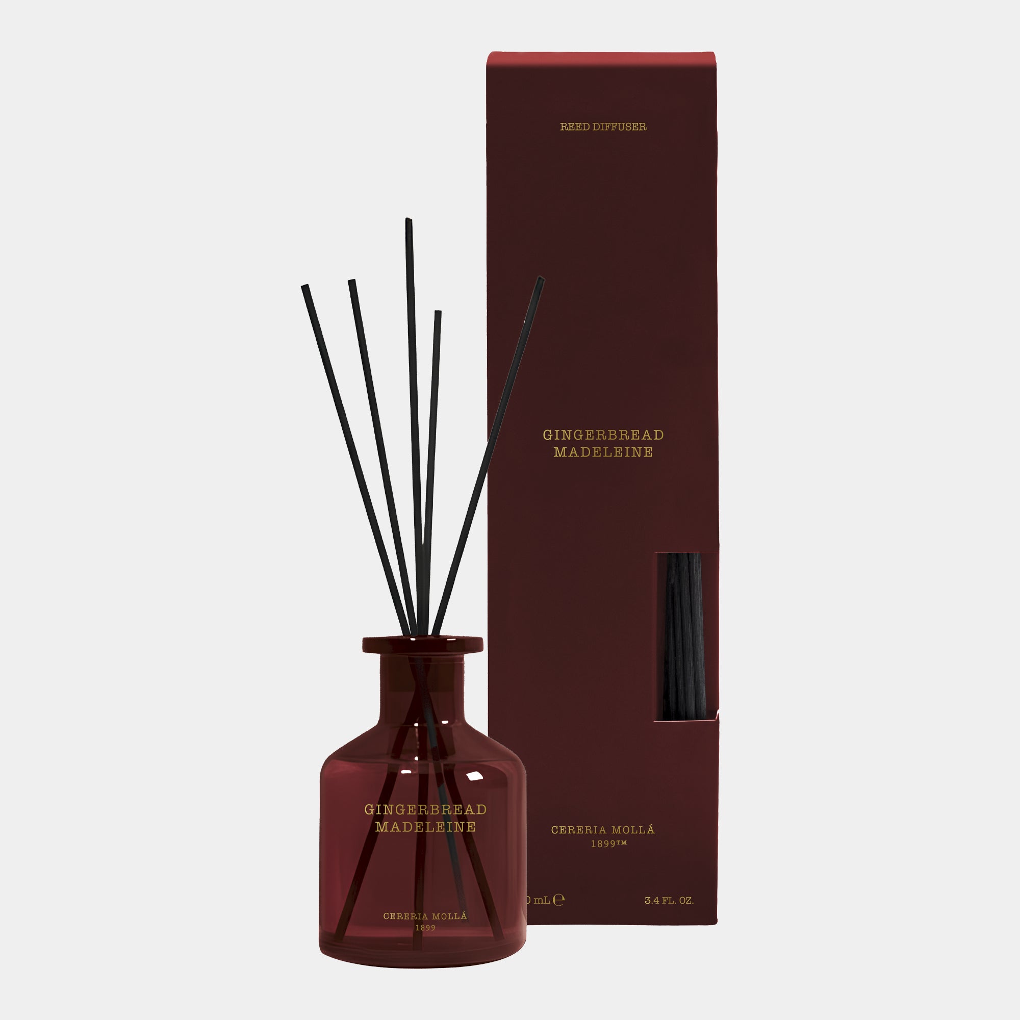 Cereria Molla - Gingerbread Madeleine Reed Diffuser 120ml