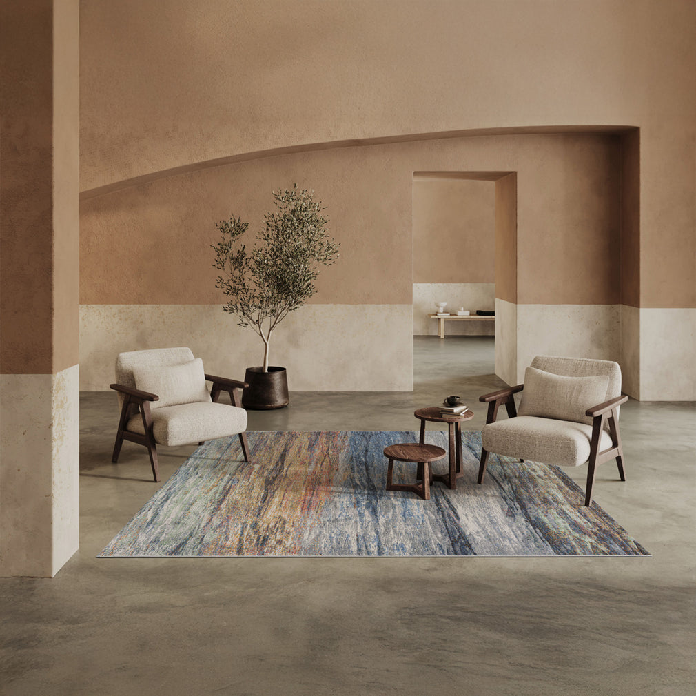 Galleria Multicoloured - Patterned Rug, 0814 2626