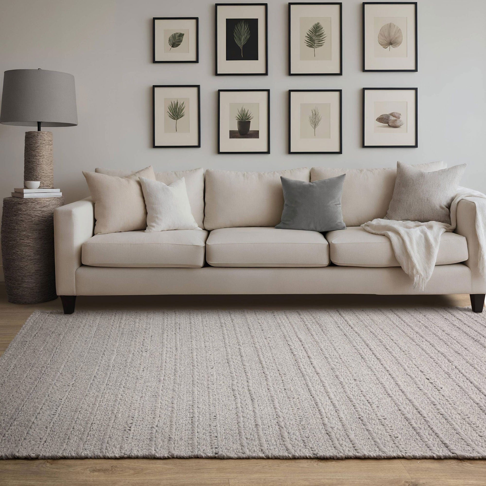 Grayson - Grey Rug 160cm x 230cm