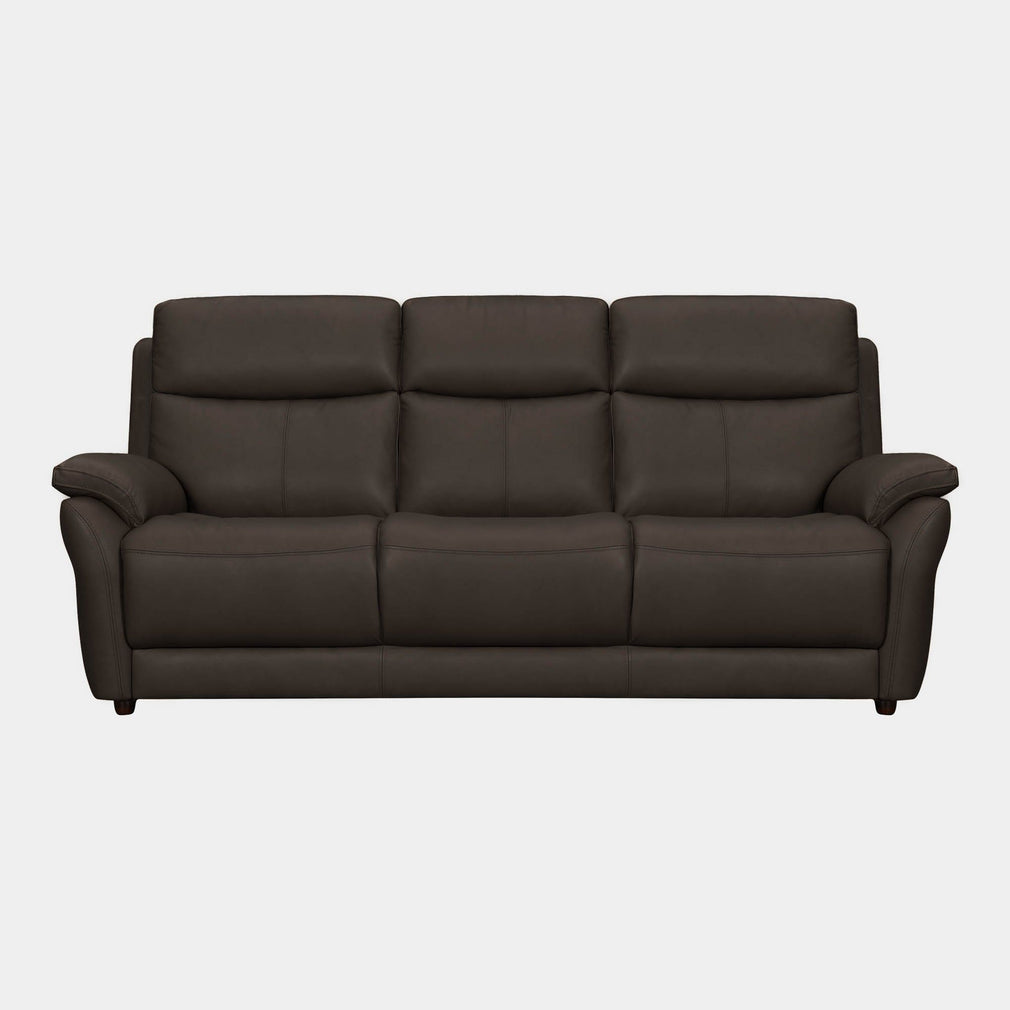 Nexus - 3 Seat Sofa, Leather H8334 Chocolate