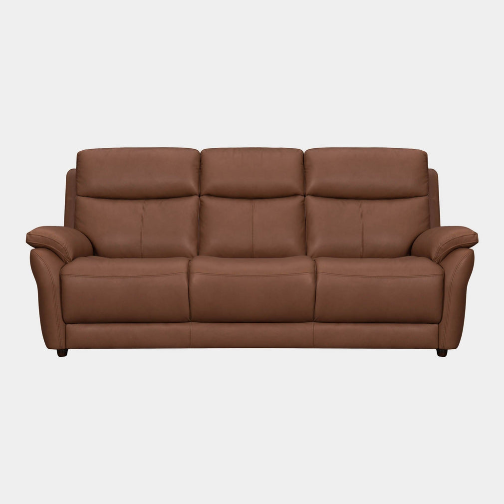 Nexus - 3 Seat Sofa, Leather H8343 Cognac