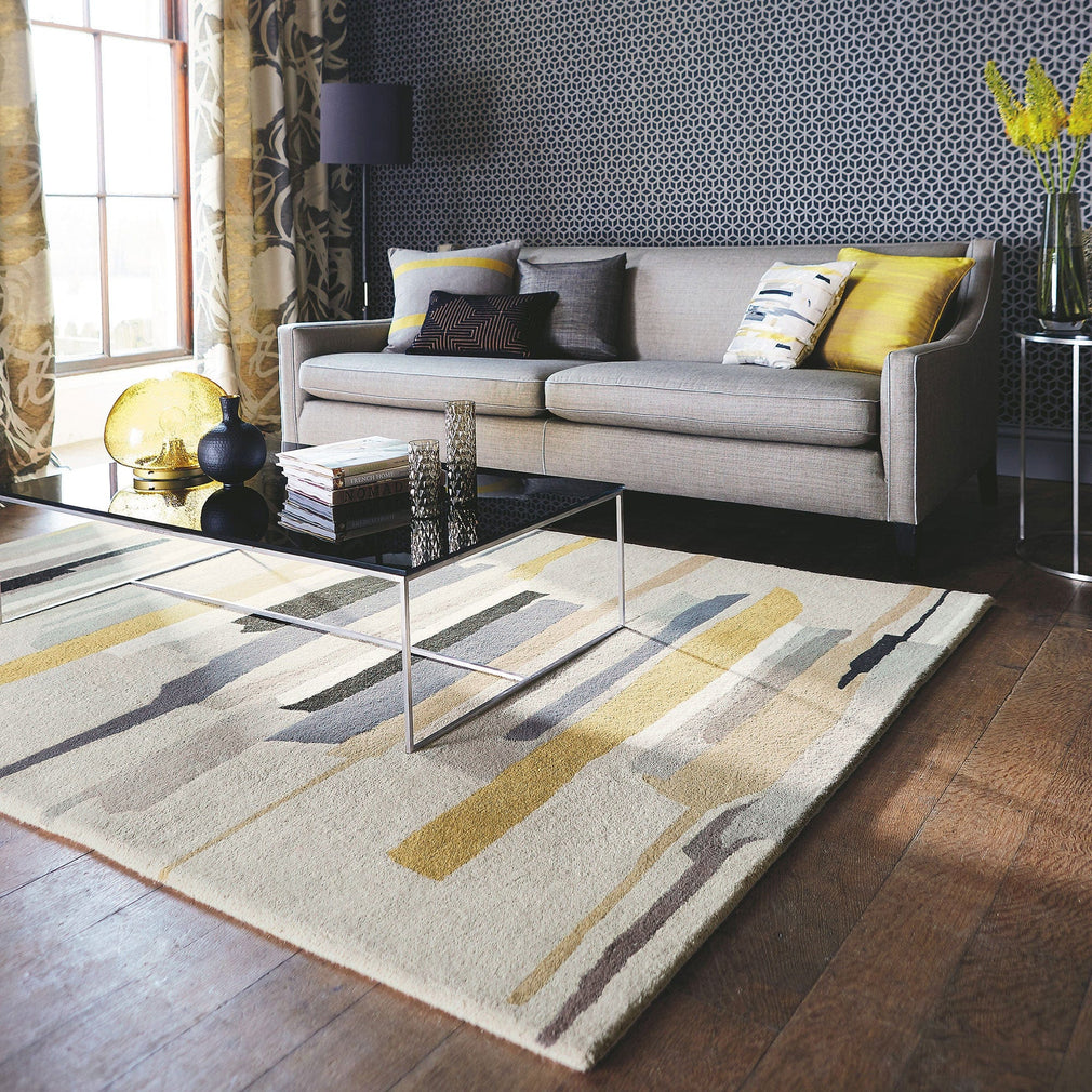 Harlequin Zeal Pewter - Patterned Rug