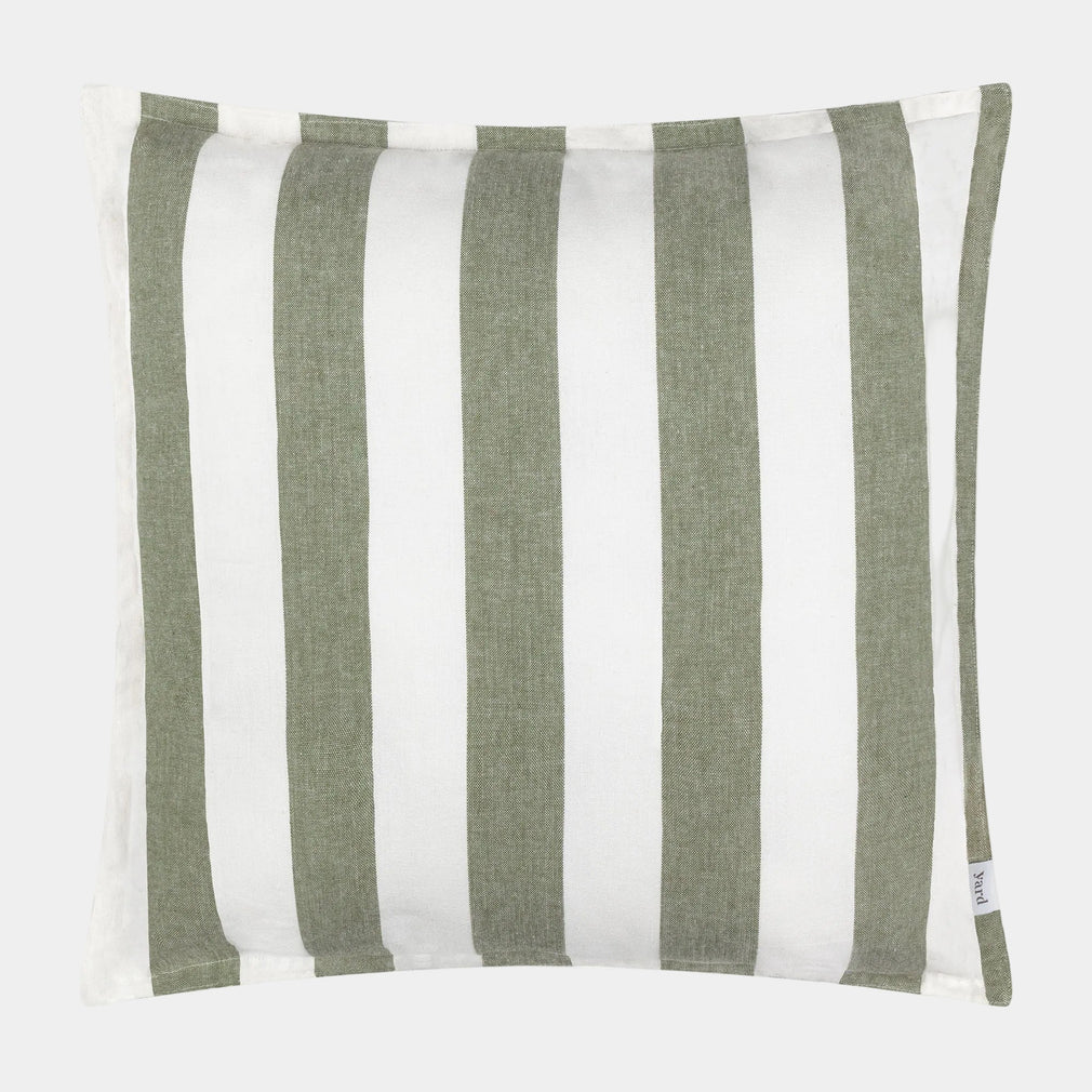 Hayle Cotton - Moss Green Outdoor Cushion 50x50cm
