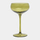 The Lou Coupe Green - Cocktail Glasses, Set of 2