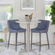 Naples - Glass Stool Table